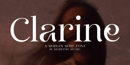 Clarine Font Poster 1