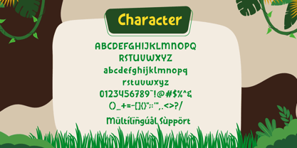 Kicau Mania Font Poster 12