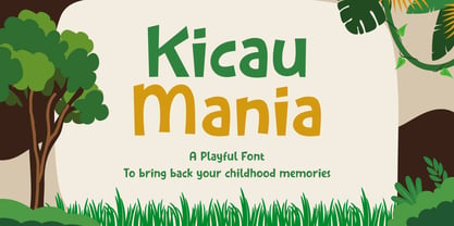 Kicau Mania Font Poster 1