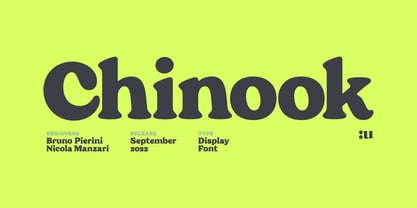 Chinook Font Poster 1