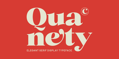 Quanety Font Poster 1