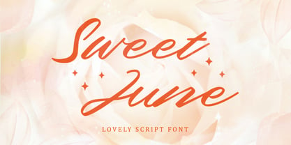 Sweet June Fuente Póster 1