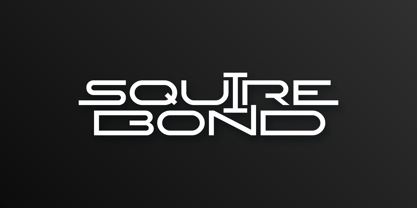 Squire Bond Font Poster 1
