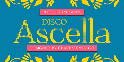 Ascella Disco Font Poster 1