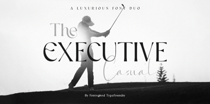 The Executive Casual Fuente Póster 1