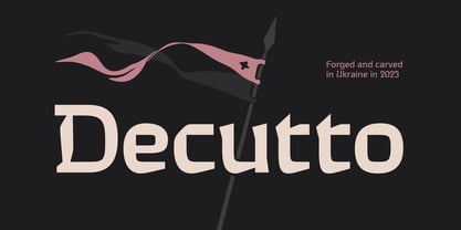 Decutto Font Poster 1