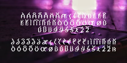 Quadtron Font Poster 3