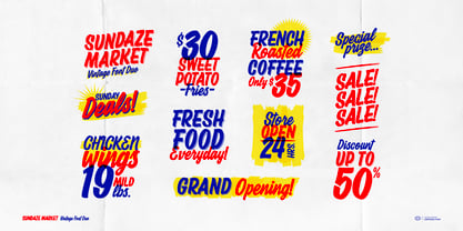 Sundaze Market Font Poster 4