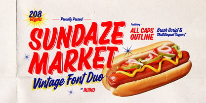 Sundaze Market Font Poster 1