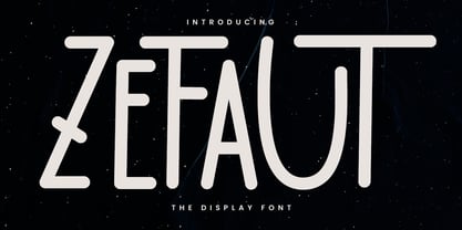 MC Zefaut Font Poster 1