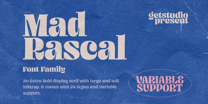 Mad Rascal Font Poster 1
