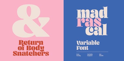Mad Rascal Font Poster 12