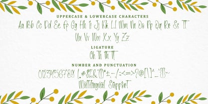 Cheerful Spring Font Poster 7