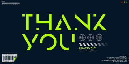 GraySun Font Poster 11