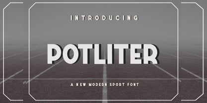 Potliter Font Poster 1