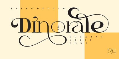 Dinorale Font Poster 1