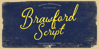 RT Brawford Font Poster 1