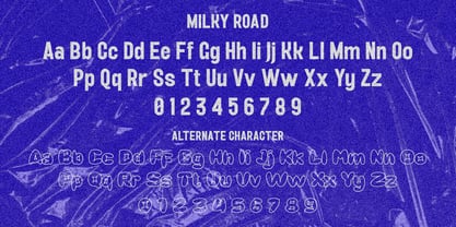 Milky Road Font Poster 6