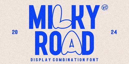Milky Road Font Poster 1
