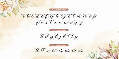 Amtyara Script Font Poster 6