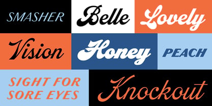 Dreamboat Font Poster 2