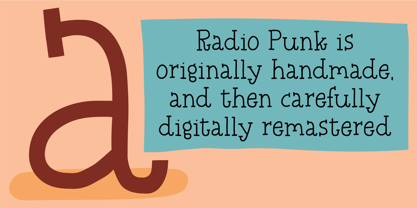 Radio Punk Font Poster 3
