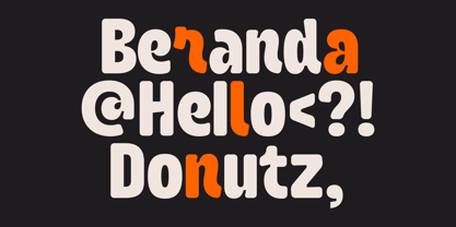 Beranda Font Poster 6