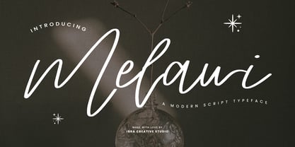 Melawi Font Poster 1