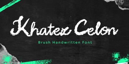 Khatez Celon Font Poster 1