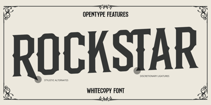 Whitecopy Font Poster 11