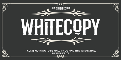 Whitecopy Fuente Póster 15