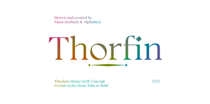Thorfin Font Poster 1