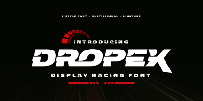 Dropex Font Poster 1