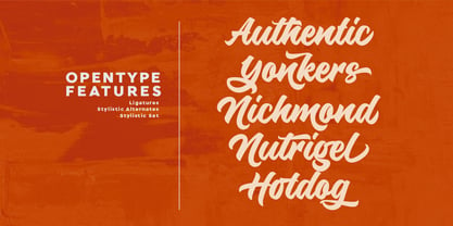 Heystone Typeface Font Poster 11