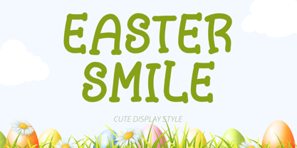 Easter Smile Font Poster 1