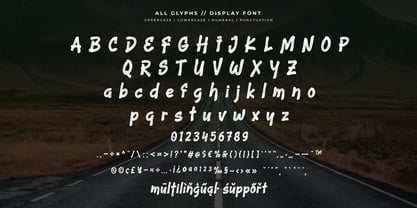 Throfy Font Poster 11