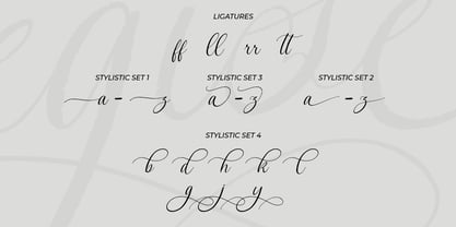 Elegise Font Poster 8