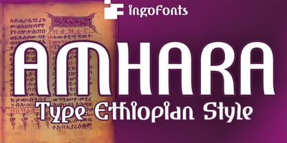 Amhara Font Poster 1