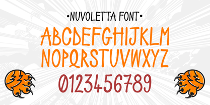 Nuvoletta Font Poster 2