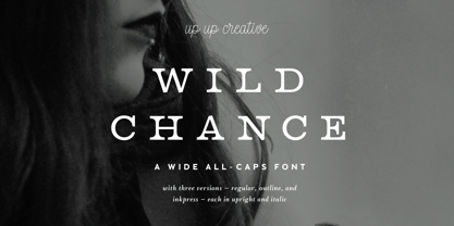 Wild Chance Font Poster 1