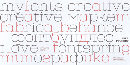 Talbatross Font Poster 14