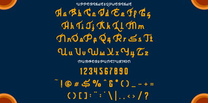 Hikma Glyphs Font Poster 11