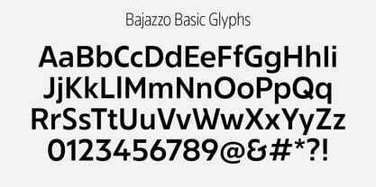 Bajazzo Variable Font Poster 5