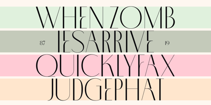 Poria Font Poster 3