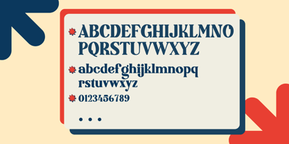 Glovin Tribe Font Poster 8