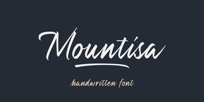 Mountisa Font Poster 1