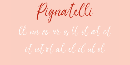 Pignatelli Font Poster 9