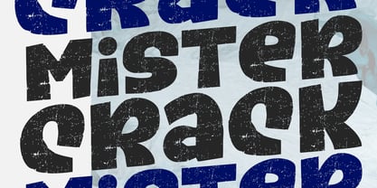 Mister Crack Font Poster 1