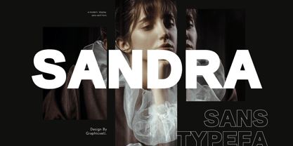 Sandra Font Poster 1