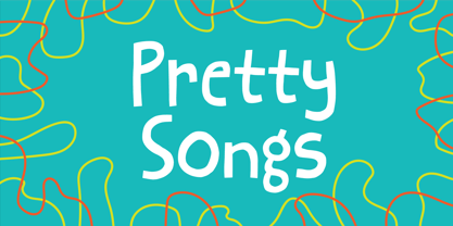 Pretty Songs Font Poster 1